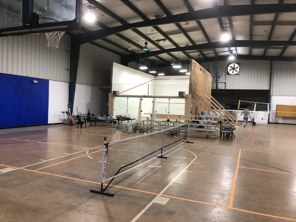 Squash, Pickleball, and Badminton Courts in Columbia, SC